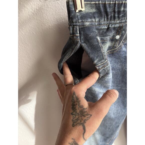 Rag & Bone Miramar Sweatpant Jeans Straight Leg Mel Medium Wash Denim Blue XS - Picture 4 of 8